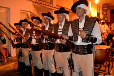 Componentes de la Filà Contrabandistes