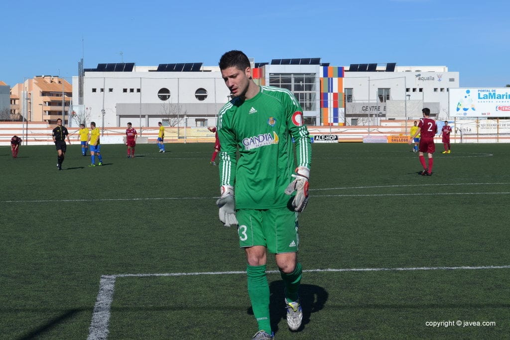 Dani Vaello nuevo portero para el CD. Jávea
