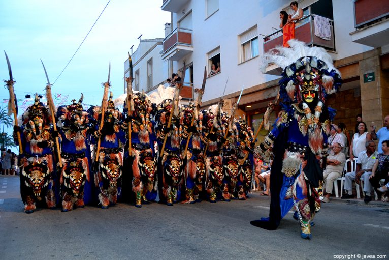 Desfile de Moros y Cristianos Xàbia