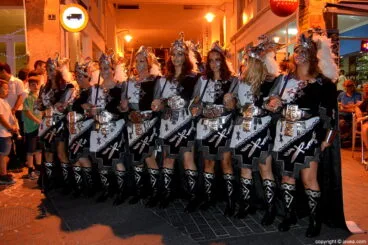 Escuadra femenina Filà Ballesters de Xàbia