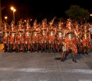Escuadra femenina Filà Trabuquers