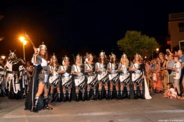 Escuadra femenina de la Filà Ballesters
