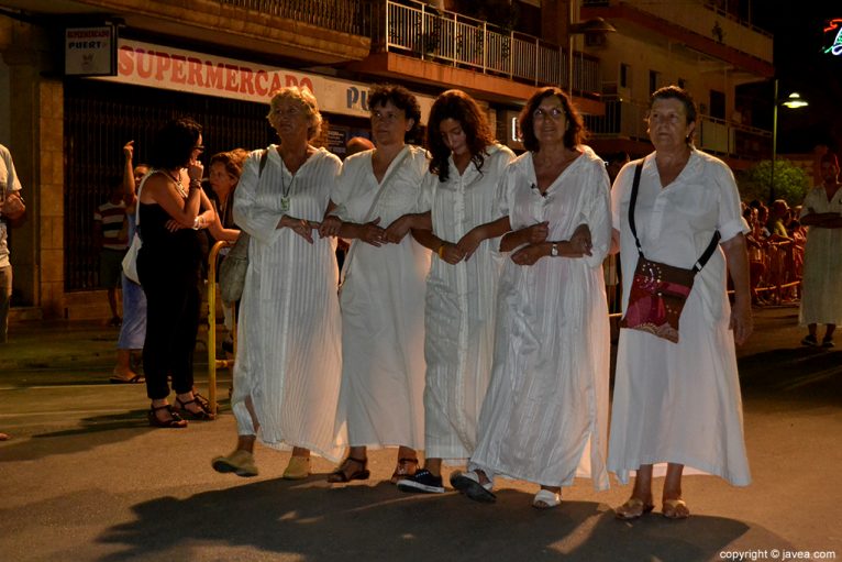 Escuadra femenina de la Filà Jalufos