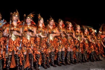 Escuadra femenina de la Filà Trabuquers