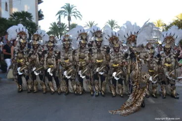 Escuadra femenina de la Filà Tuaregs