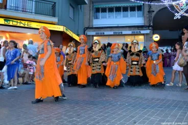 Escuadra infantil de la Filà Baharis