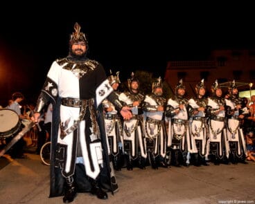 Escuadra masculina de la Filà Ballesters