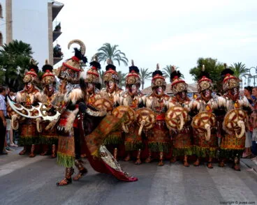 Filà Al-Tarik’s durante el desfile