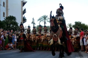 Filà Al-Tarik’s durante el desfile de gala