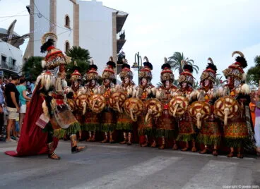Filà Al-Tarik’s en el desfile de gala del sábado