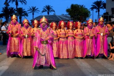 Filà Baharis en el desfile de gala