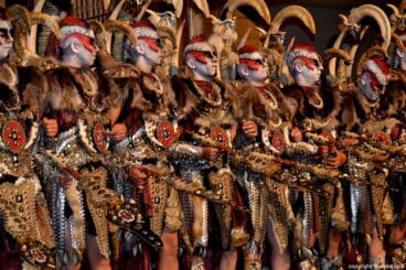 Filà Faciners durante el desfile de gala