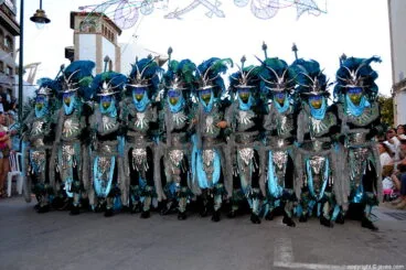 Filà Jalufos en el desfile de gala