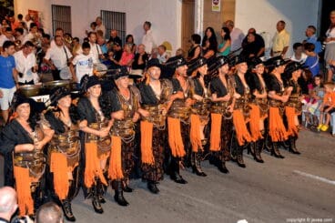 Filà Pirates de Sant Jaume en el desfile de gala