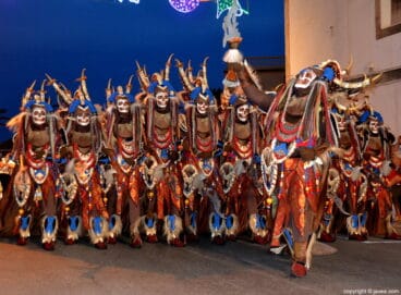 Filà Schaitans en el desfile de gala