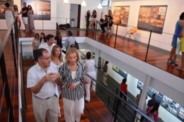 Inauguración de la exposición de los Lambert en Xàbia