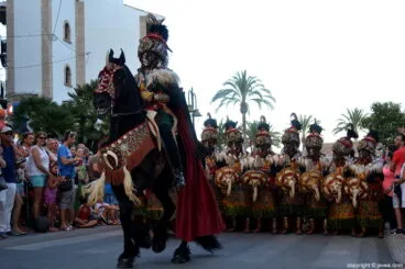 La Filà Al-Tarik’s en su desfile de gala