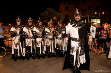 La Filà Ballesters de Xàbia en el desfile