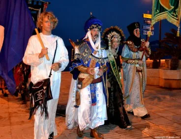Las tropas moras llegan a Jávea