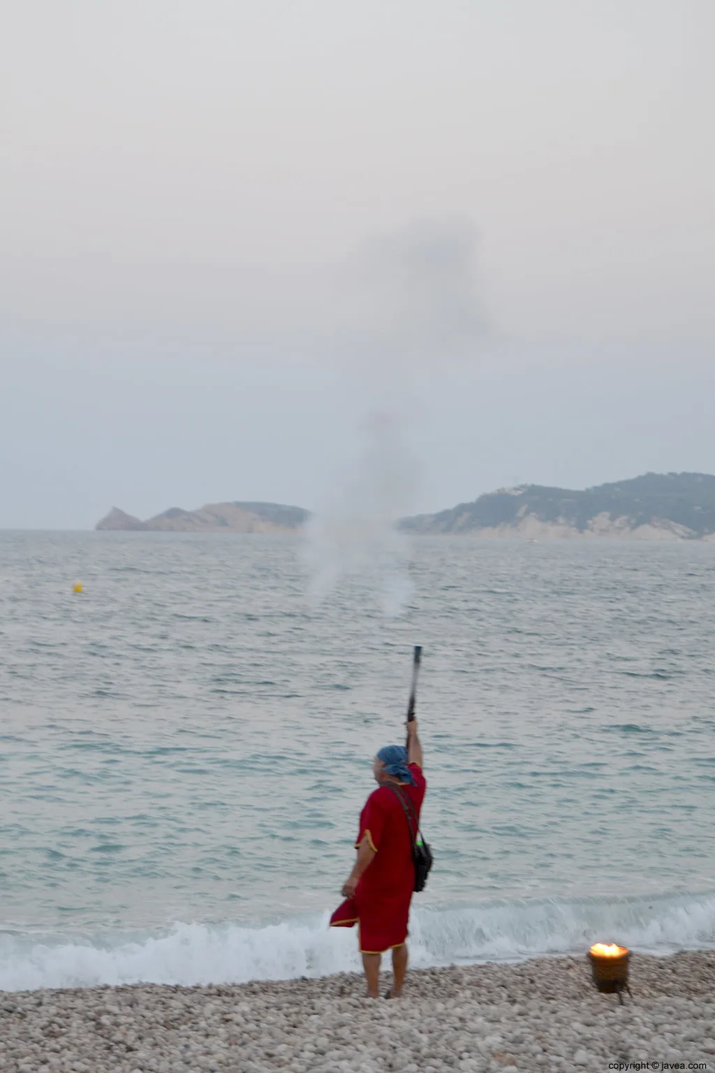Los cristianos intentan impedir que las tropas moras entren en su territorio