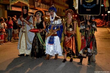 Los representantes del bando moro después de la conquista