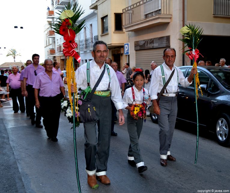 Miembros de la Casa de Andalucía de Jávea