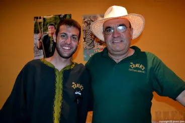Miembros de la Filà Al-Tarik’s en la kábila