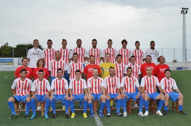 Plantilla del CD. Jávea 2013-2014