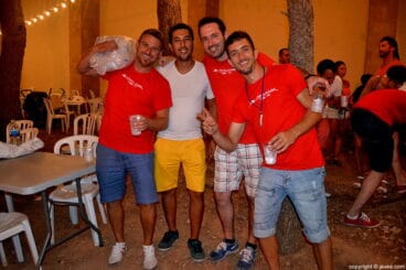 Celebrando las fiestas de la Mare de Déu dels Àngels de La Plana de Xàbia