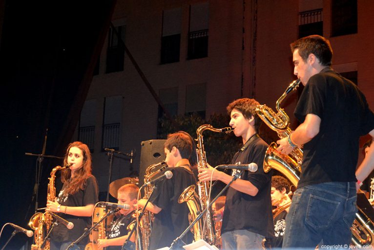 Componentes de la Sant Andreu Jazz Band