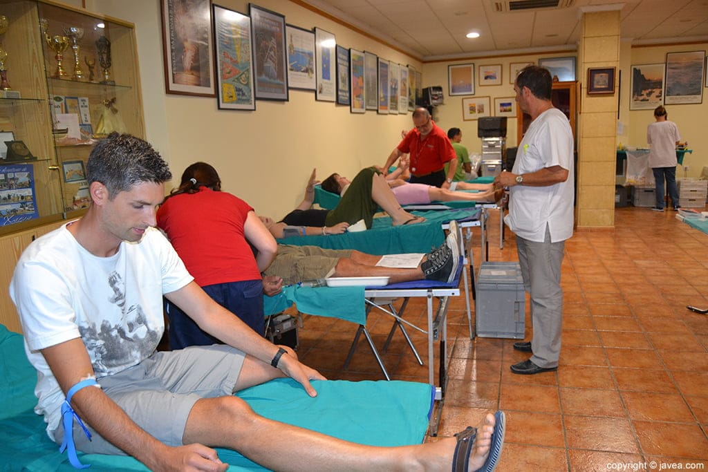 El casal fester ha acogido el II Maratón de donación de sangre Dionís Henarejos