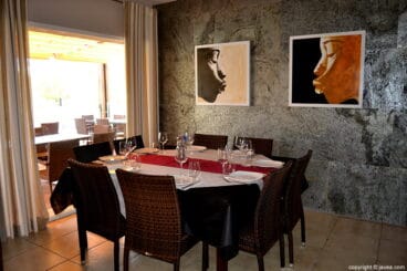 Espacio interior del Restaurante Nesfor en Jávea