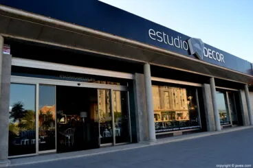 Fachada de Estudio Decor en Jávea