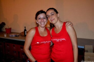 Las mayoralesas Inma Ferrer y Patricia Sart