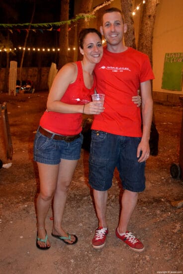 Los mayorales de las fiestas de La Plana Gracia Chorro y Vicente Ortolá