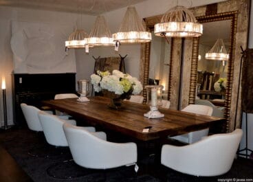 Módulo de decoración en la exposición de Estudio Decor