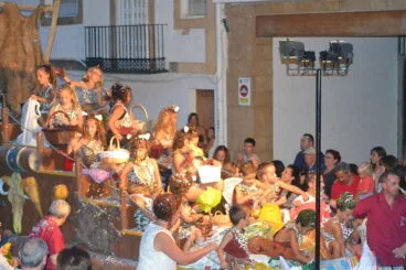Carroza Infantil en la cabalgata de la Mare de Déu de Loreto