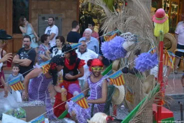 Carroza de la Comisión de Fiestas Mare de Déu de Loreto