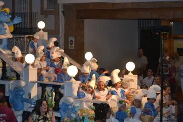 Carrozas de las fiestas Mare de Déu de Loreto