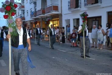 Comissió Mare de Déu de Loreto en la ofrenda de flores