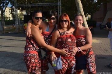 Componentes de la Penya Les Marineres de Xàbia