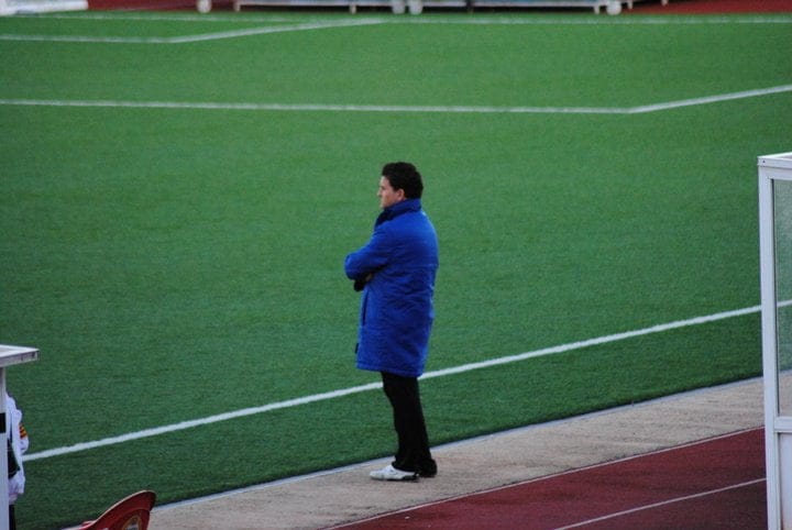 David Sanz técnico de la UD. Alginet