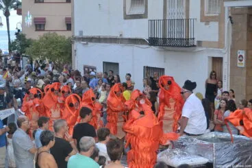La Penya La Bufa en las carrozas de las fiestas