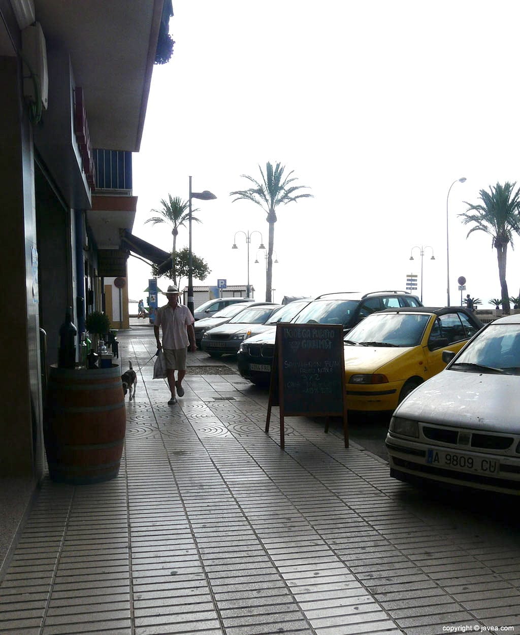 Los trabajos de ampliación de las aceras de Jaume I comenzarán la semana que viene