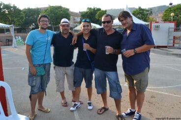 Miembros de la Penya La Salpa de Xàbia