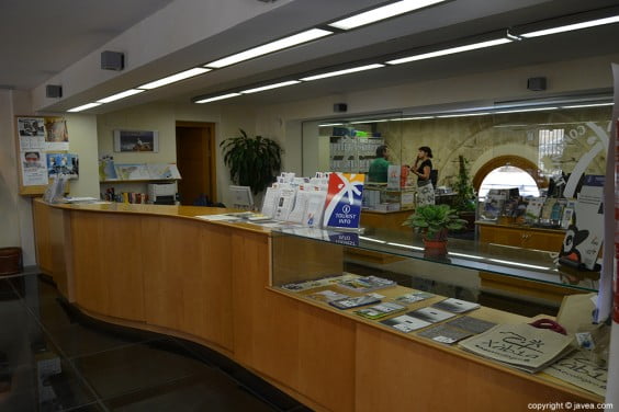 Oficina de turismo del Centro Histórico de Jávea.