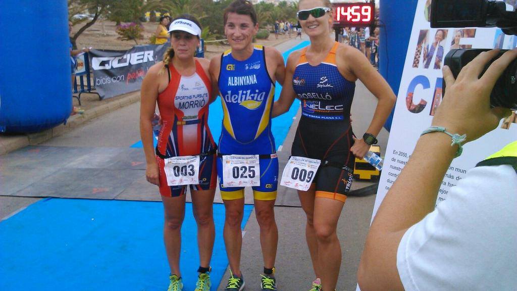Davinia Albinyana, Nuria Morrio y Cristina Roselló