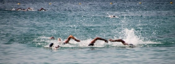 Emoción en la Travesía natación a Xàbia