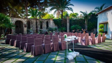 Bodas al aire libre en Salones Carrasco