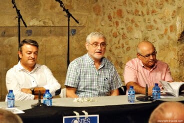 Ximo Gascón durante la presentación
